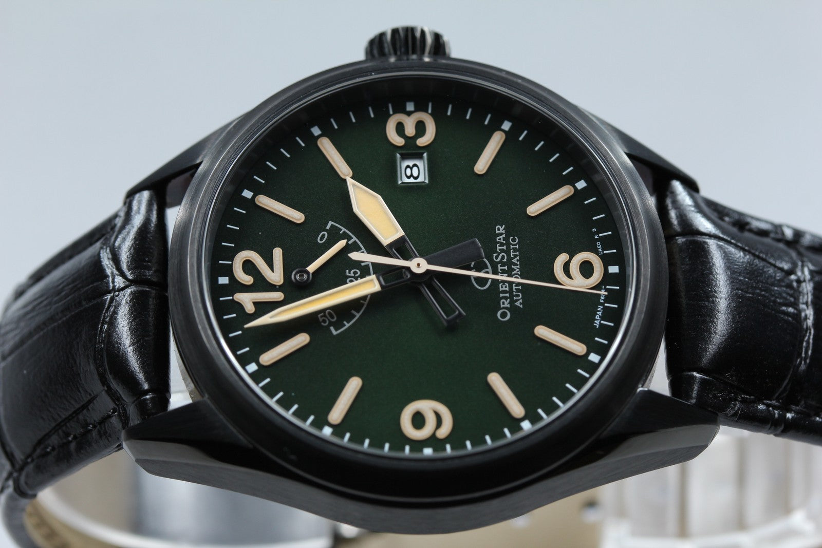 ORIENT STAR F6N4-UAH0 Green Dial Date Automatic Men's Watch 41mm N MINT*Box