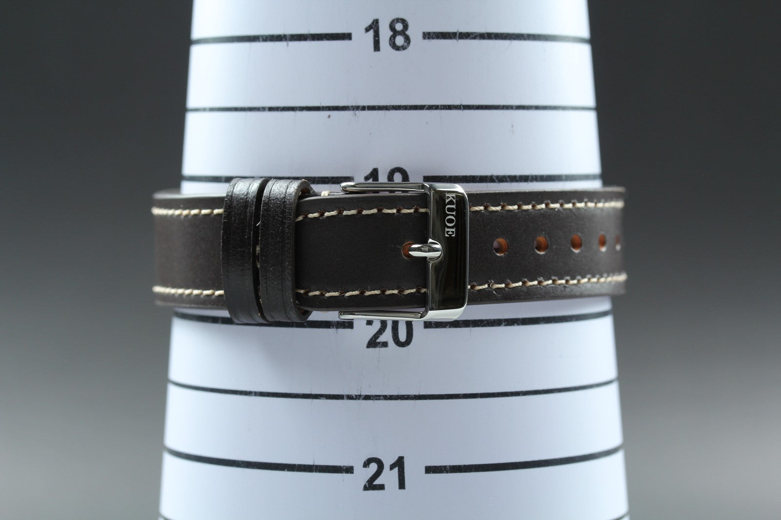 [MINT Box] KUOE KYOTO OLD SMITH 90-007﻿ Silver Brown Automatic Men's Watch JAPAN