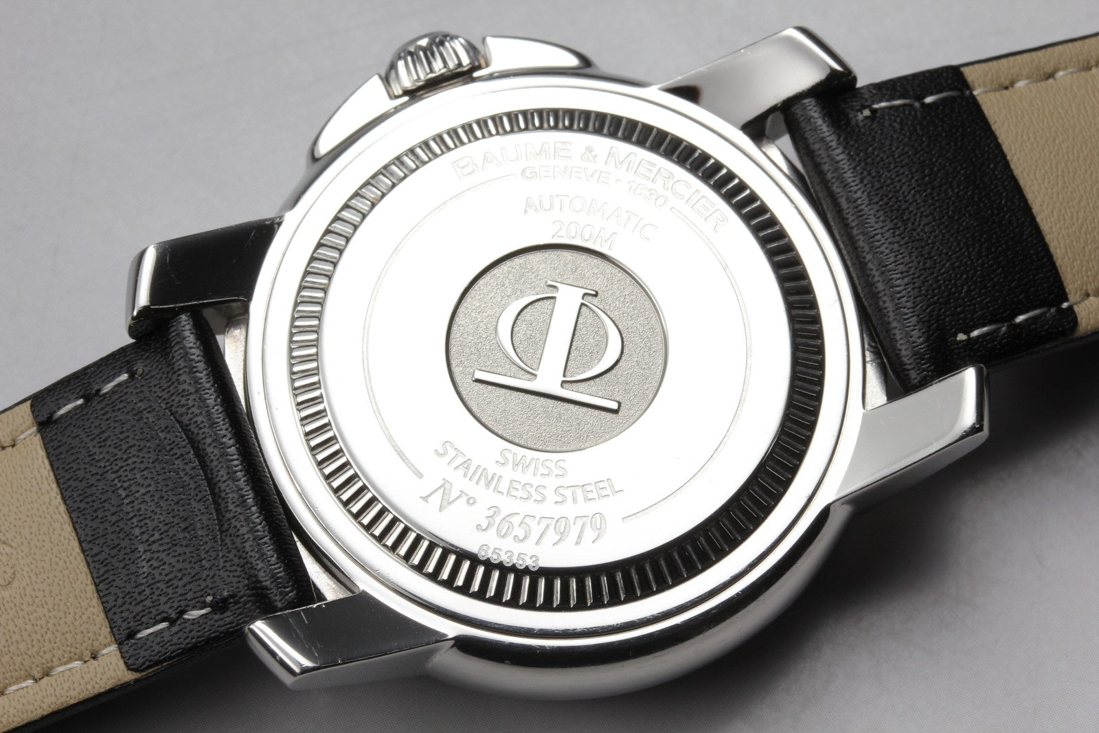 Baume & Mercier CapeLand 65353 Date black Dial Automatic Men's Watch 41mm JAPAN