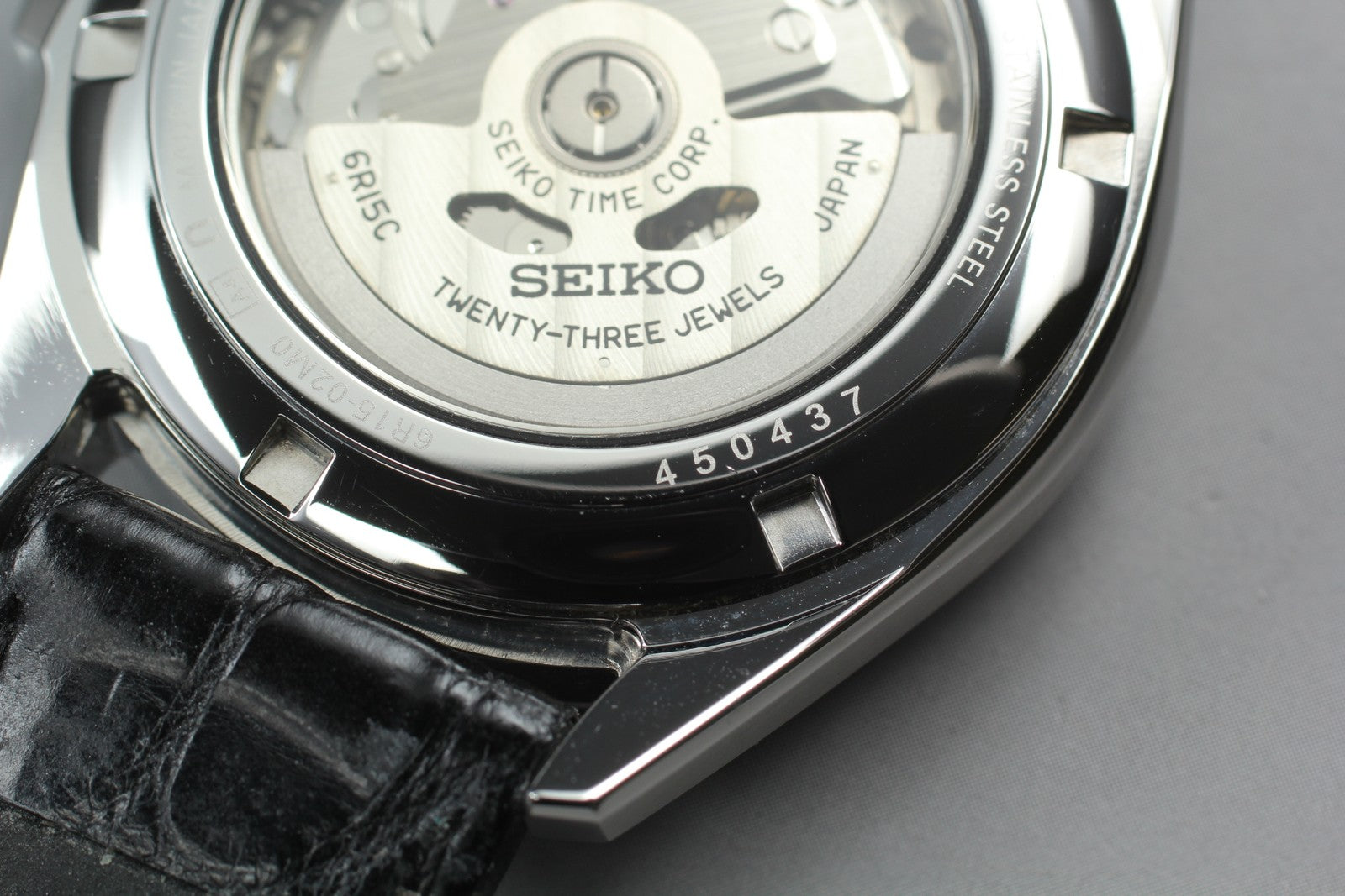 SEIKO Presage 6R15-02M0 SARX015 Black Men's Automatic Watch 40mm JAPAN Box