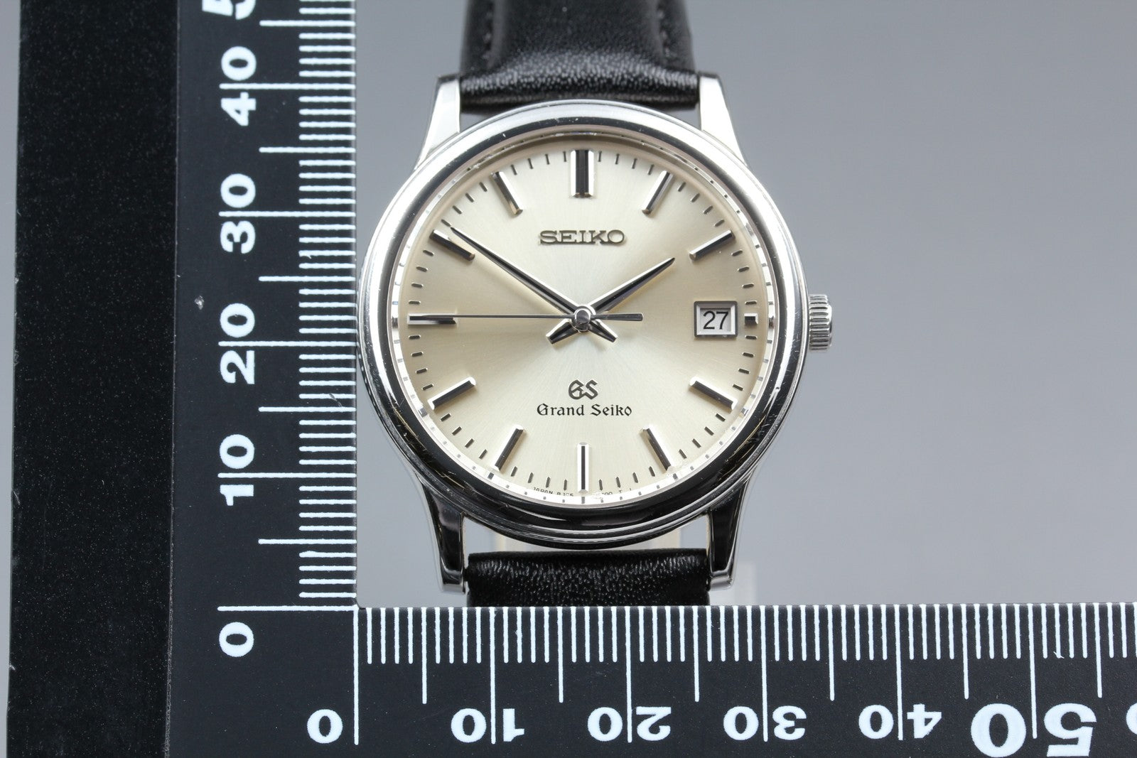New Batt Vintage SEIKO Grand Seiko 8J56-7000 SBGF013 Quartz Men's Watch 34mm JP