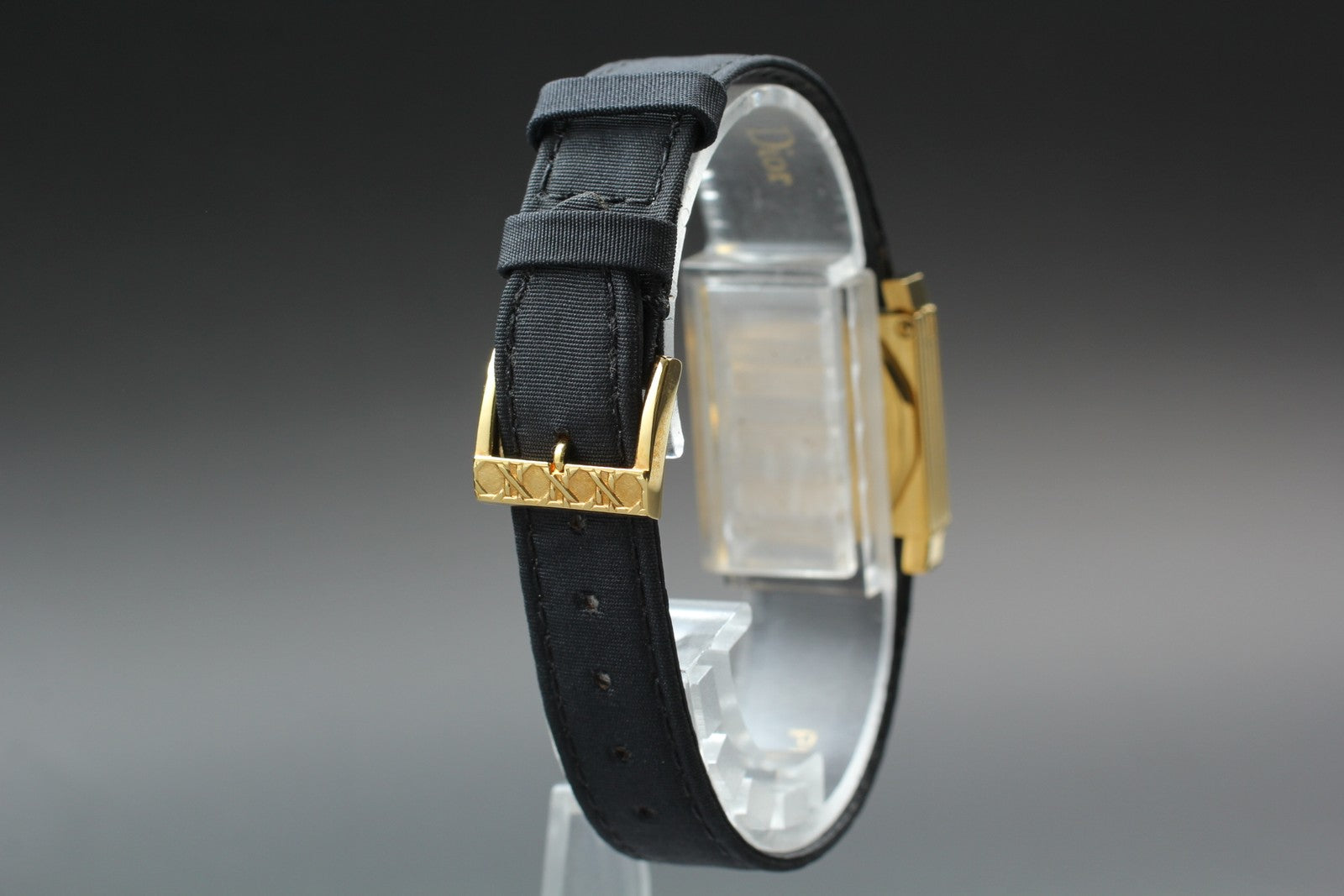 Christian Dior La Parisienne D60-159 Gold Black 19mm Women's Quartz Watch [Box]