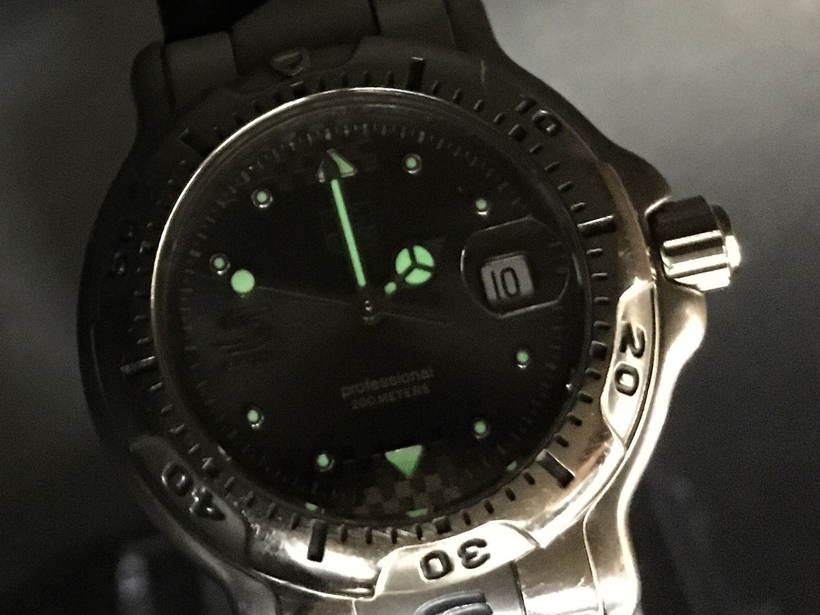 TAG Heuer 6000 WH1314 SENNA Limited Edition Women's Watch 27mm JAPAN