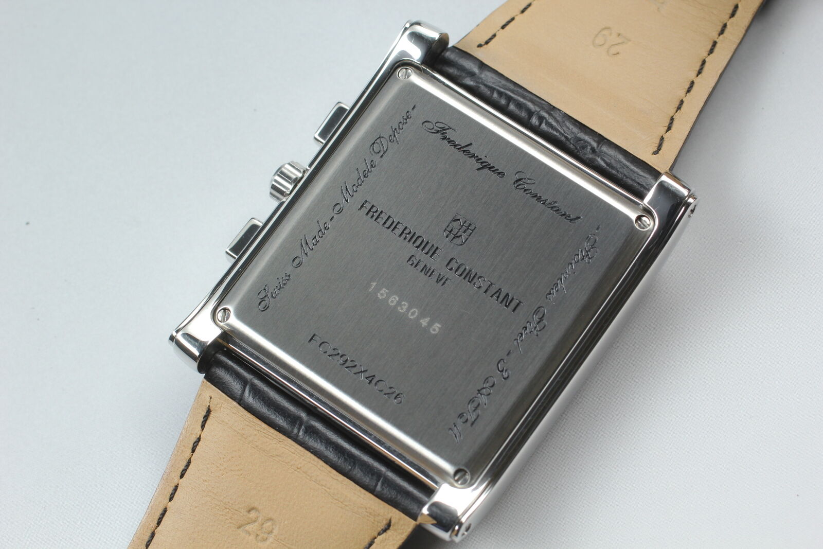 [N MINT /Box] Frederique Constant FC292X4C26 Chronograph Qz Men Watch From JAPAN