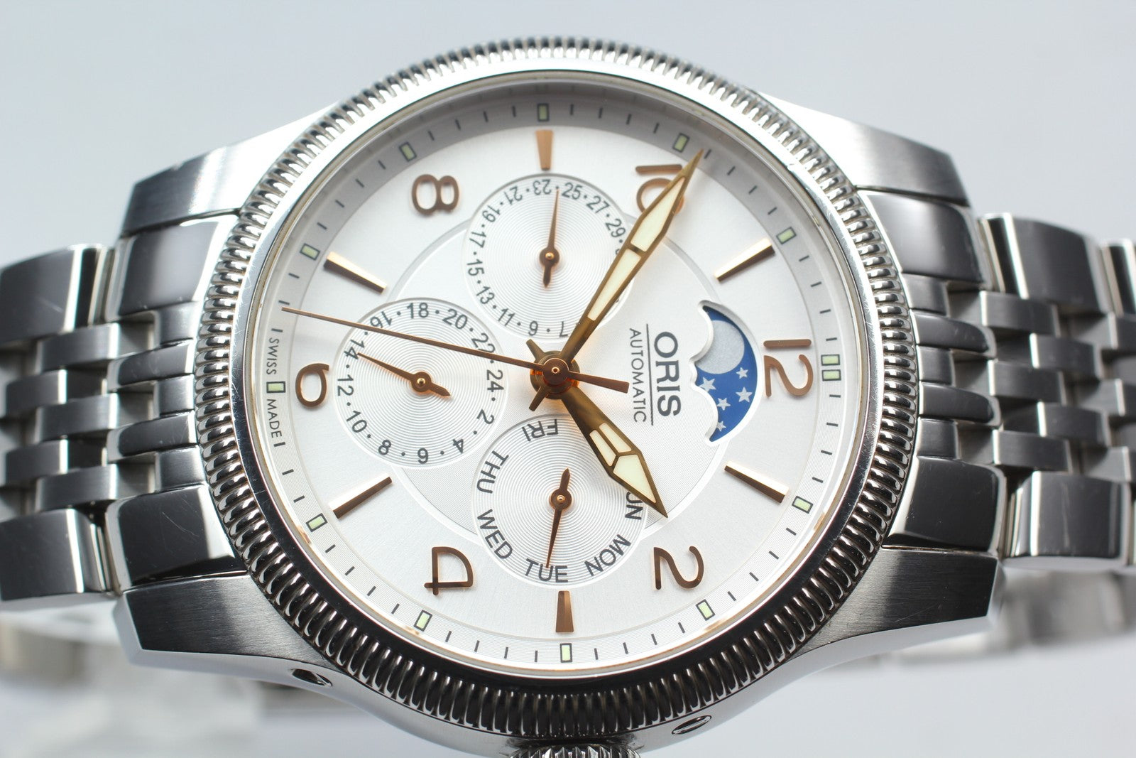 ORIS Big Crown Complication 7627-40 Moon Phase 39mm Automatic Men's Watch [Box]