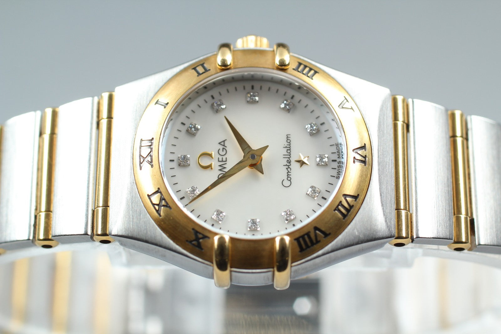 [Exc+5 Box] OMEGA Constellation Mini 795.1203 Diamond 22mm Quartz Women's Watch