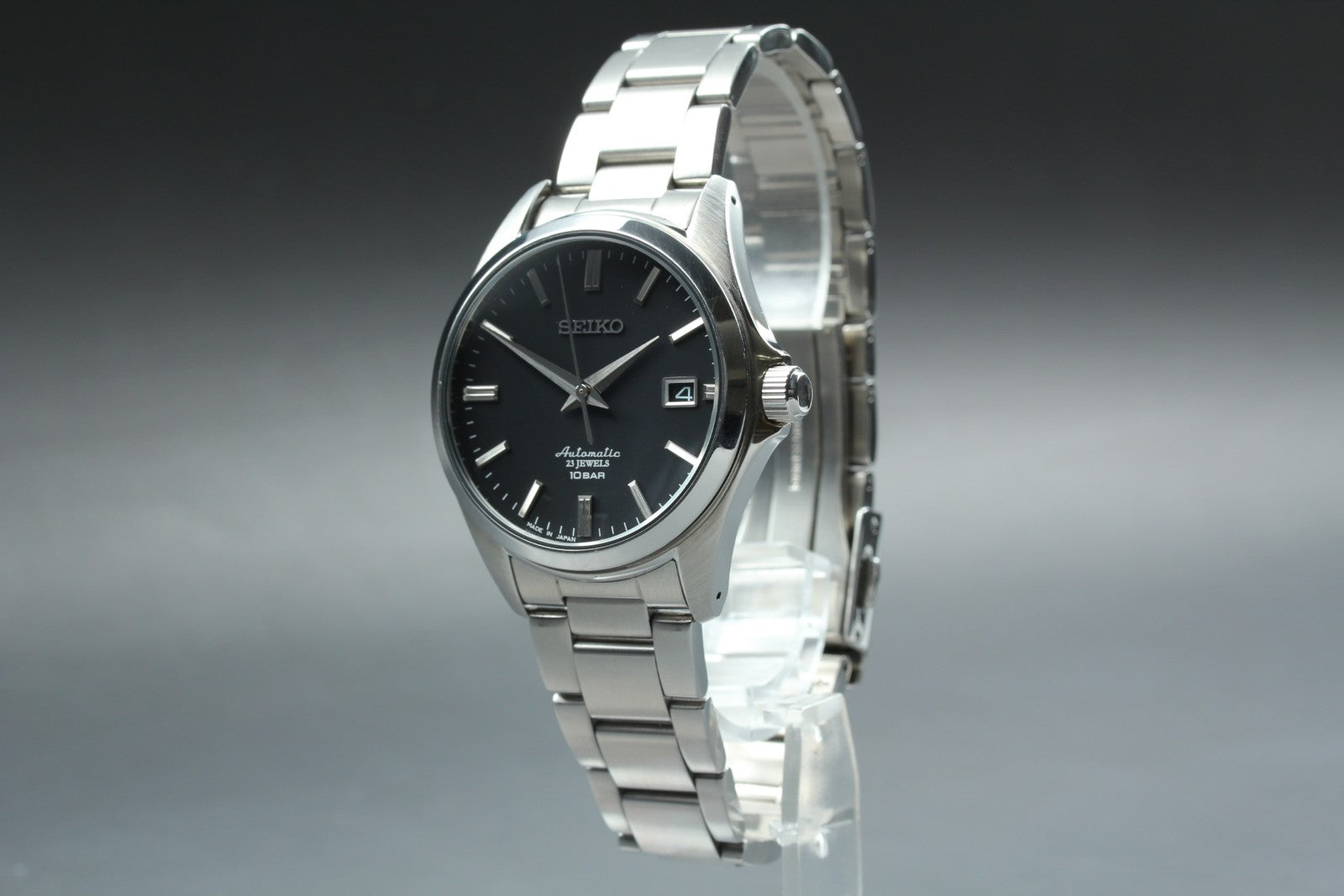 SEIKO Mechanical 4R35-03X0 SZSB012 Automatic Black Men's Watch 39mm JAPAN Box