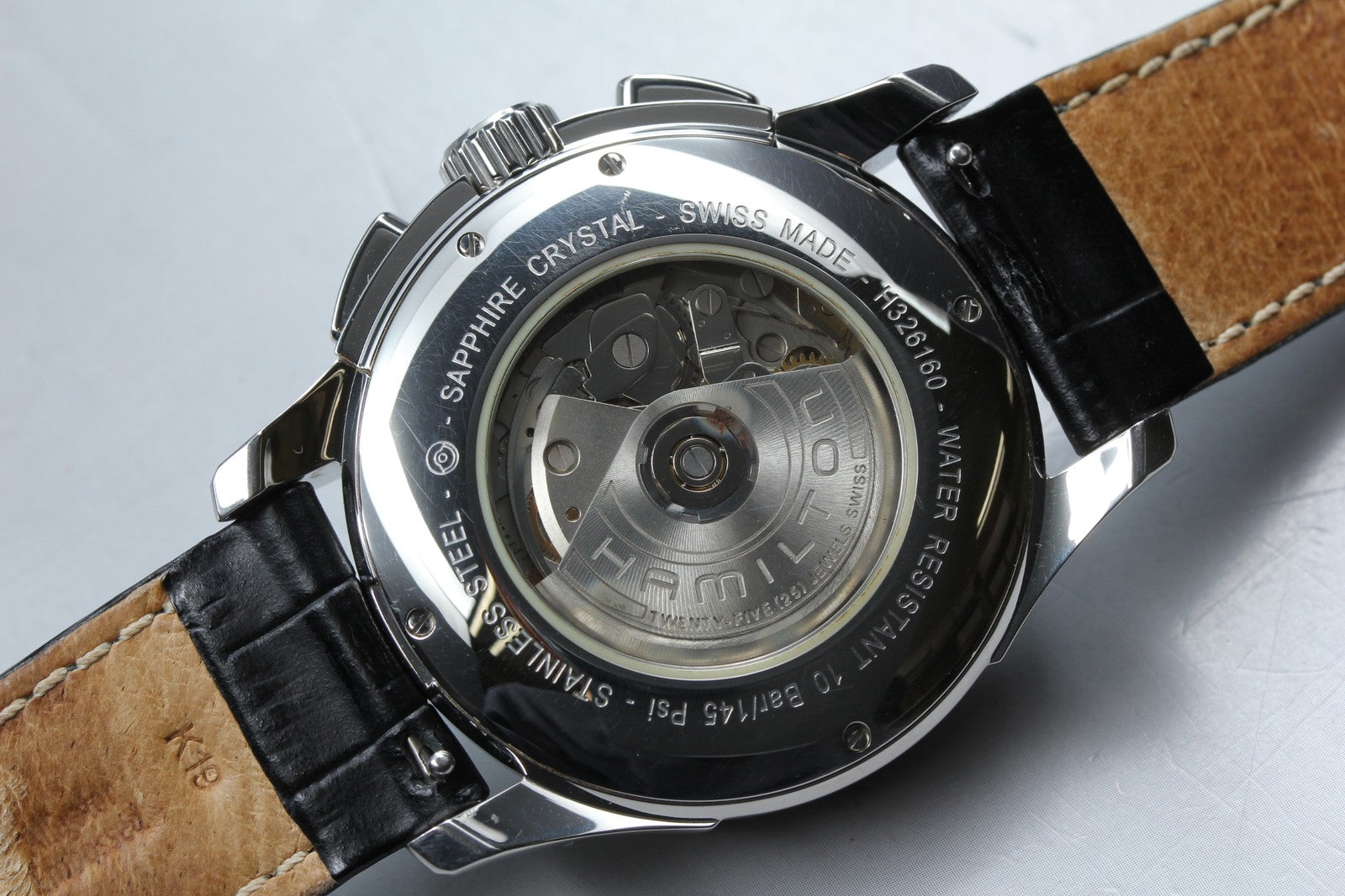 [Exc+5 Box] Hamilton Jazzmaster Auto Chronograph H326160 Automatic Men’s Watch