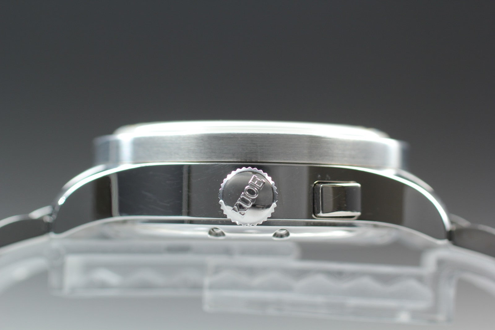 [Near MINT-] KUOE KYOTO ROYAL SMITH 90-010 35mm Automatic Men's Watch JAPAN