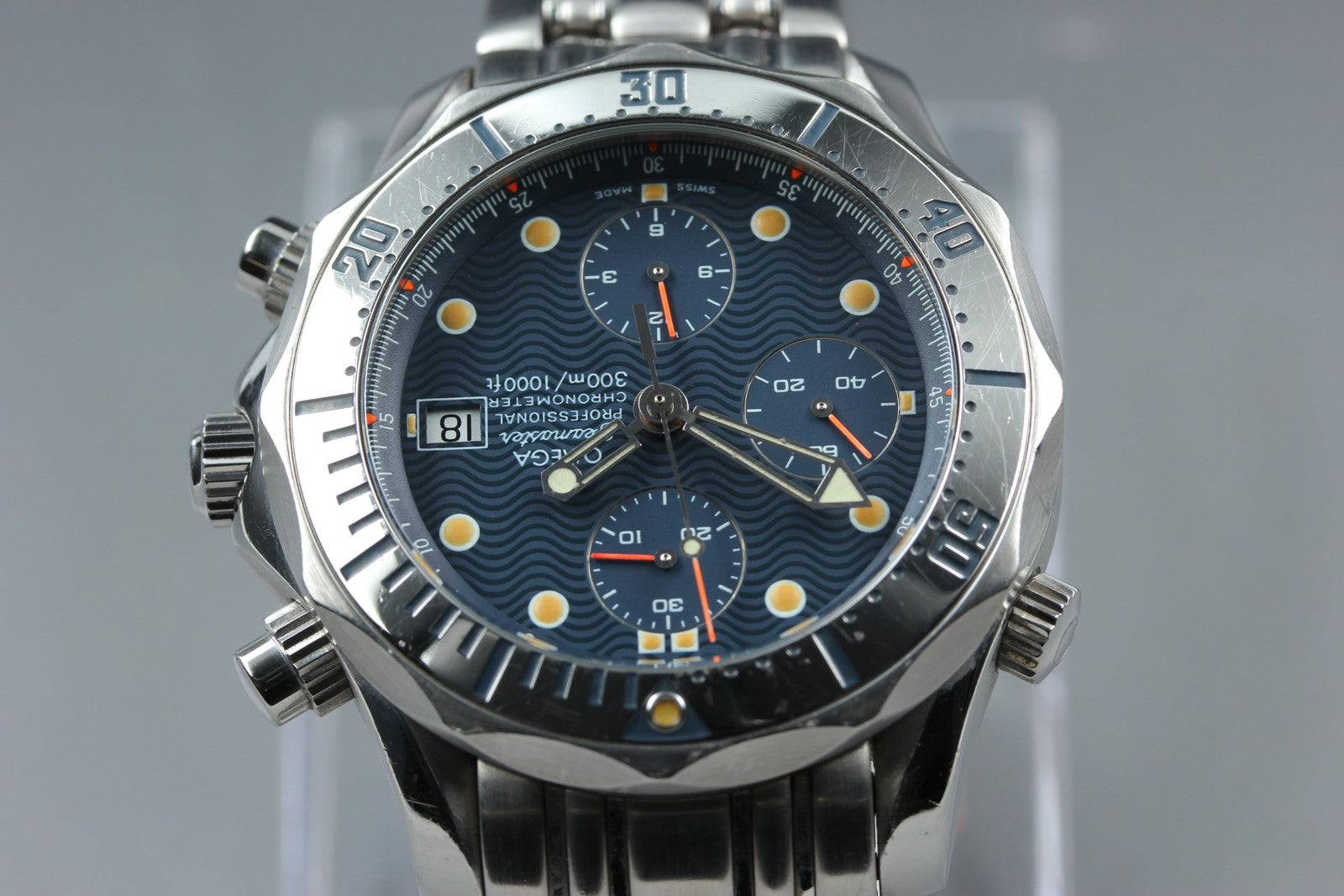 OMEGA Seamaster Professional 300m 2598.80.00 Blue Automatic Men's Watch 41mm JP