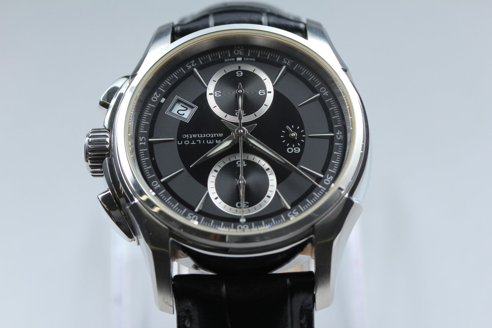 [Exc+5 Box] Hamilton Jazzmaster Auto Chronograph H326160 Automatic Men’s Watch