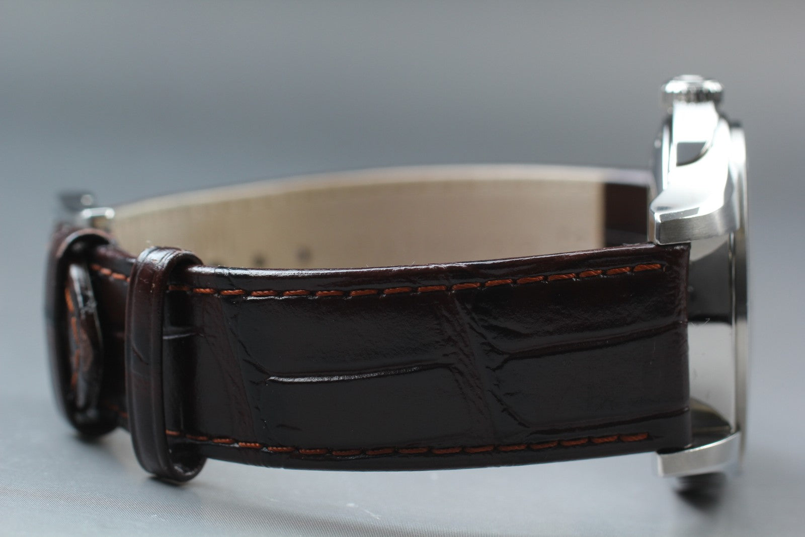 [Exc+5] Hamilton Jazzmaster Viewmatic Open Heart H325650 Brown AT Men's Watch