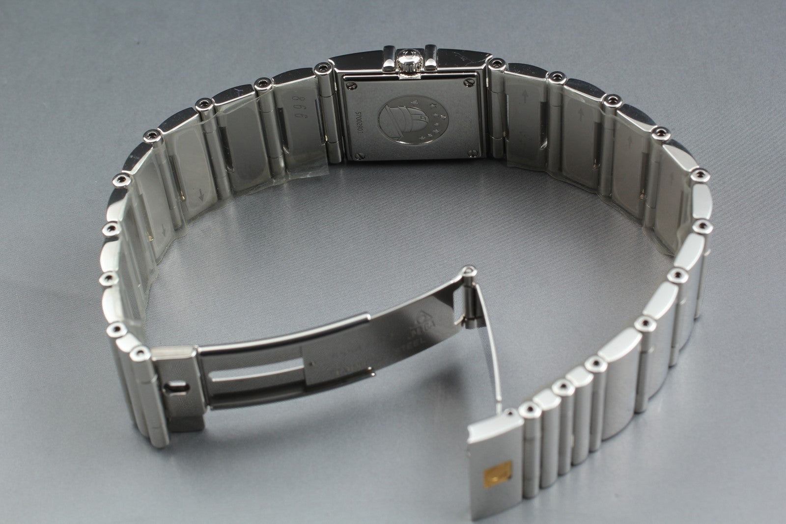 OMEGA Constellation QUADRA 895.1230 Cal.1376 Black Dial Diamond Women's Qz Watch