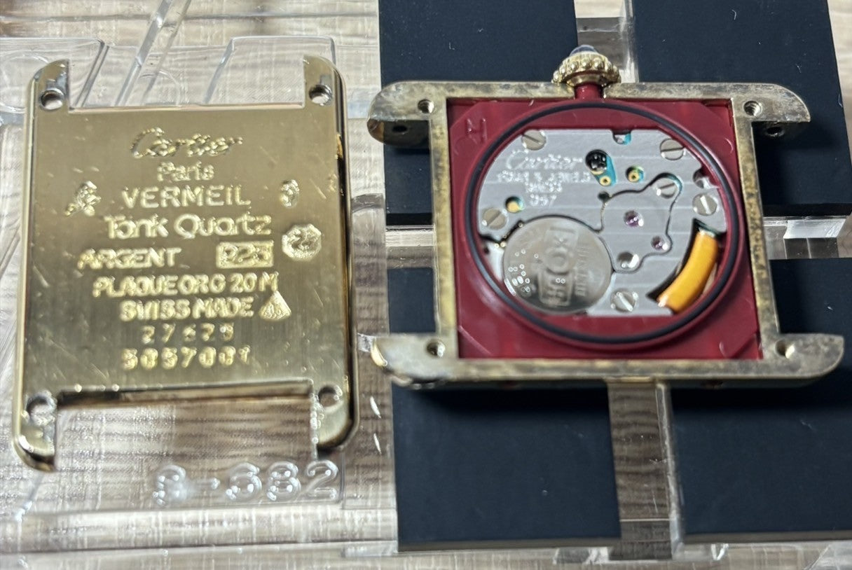 Vintage [Exc+5] Cartier Must de Cartier Tank 5057001 SM 20mm Women's Qz Watch