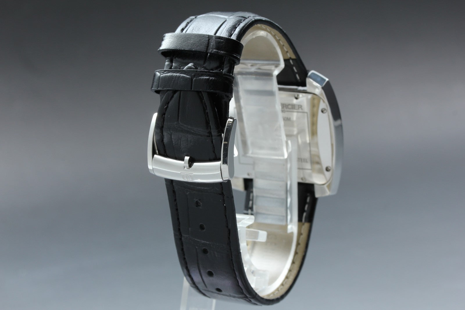 Baume & Mercier Hampton 65394 Automatic Silver Date Men's Watch 37mm Exc+5*Box