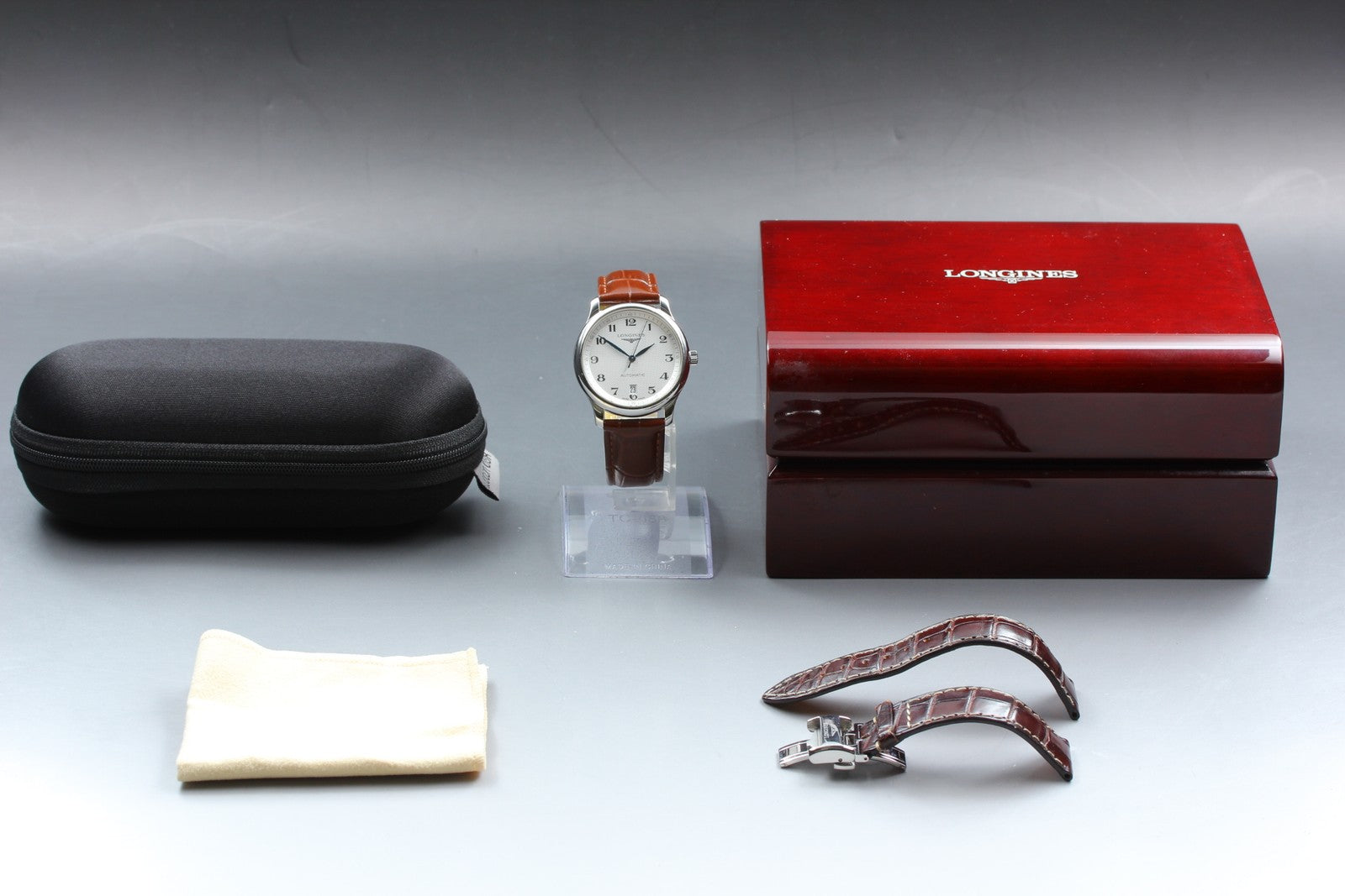 Longines Master Collection L2.628.4 Silver 37mm Automatic Men's Watch [w/Box]