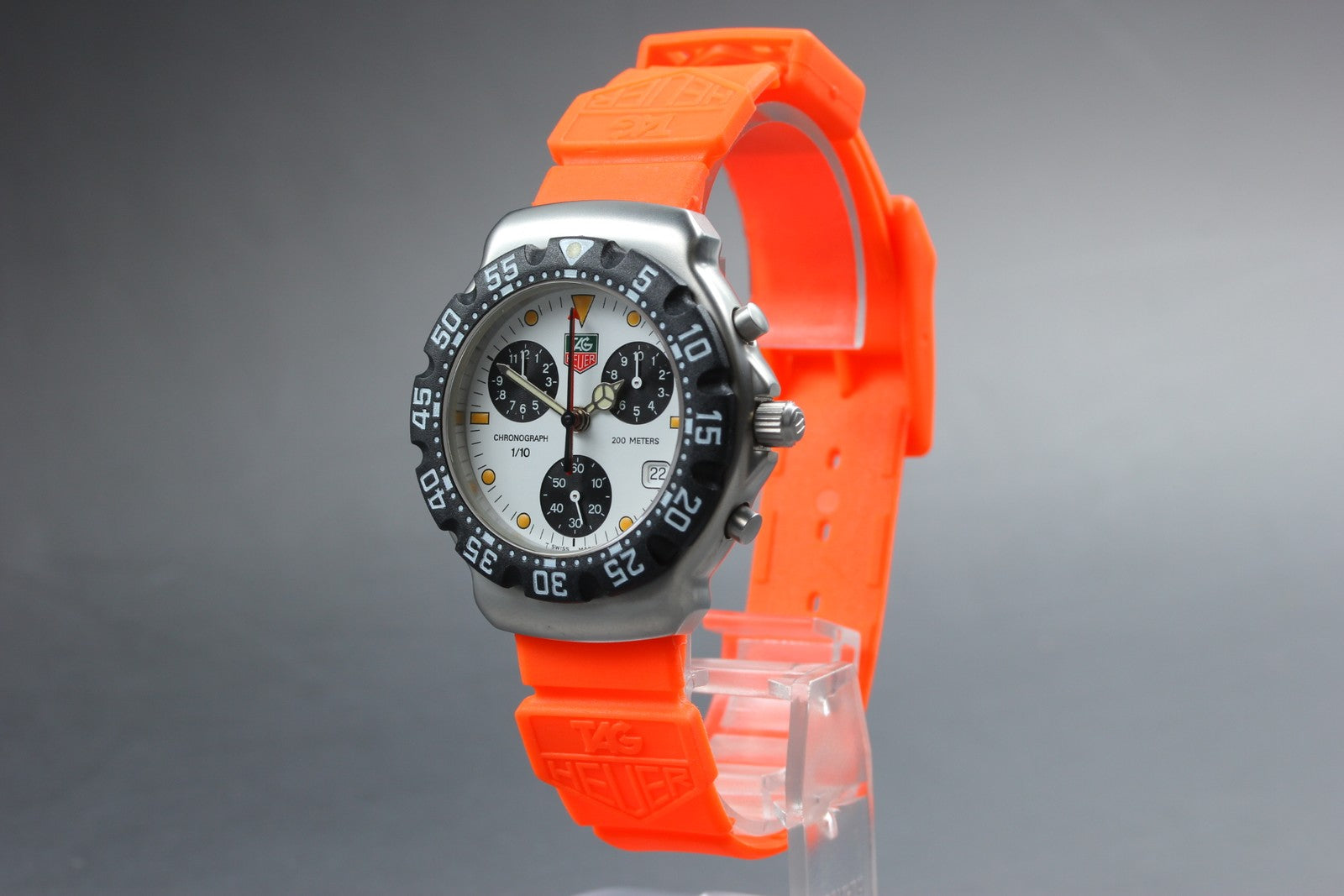 New Batt TAG HEUER Formula 1 CA1212-R0 Quartz Chronograph Men's Watch 37mm JAPAN