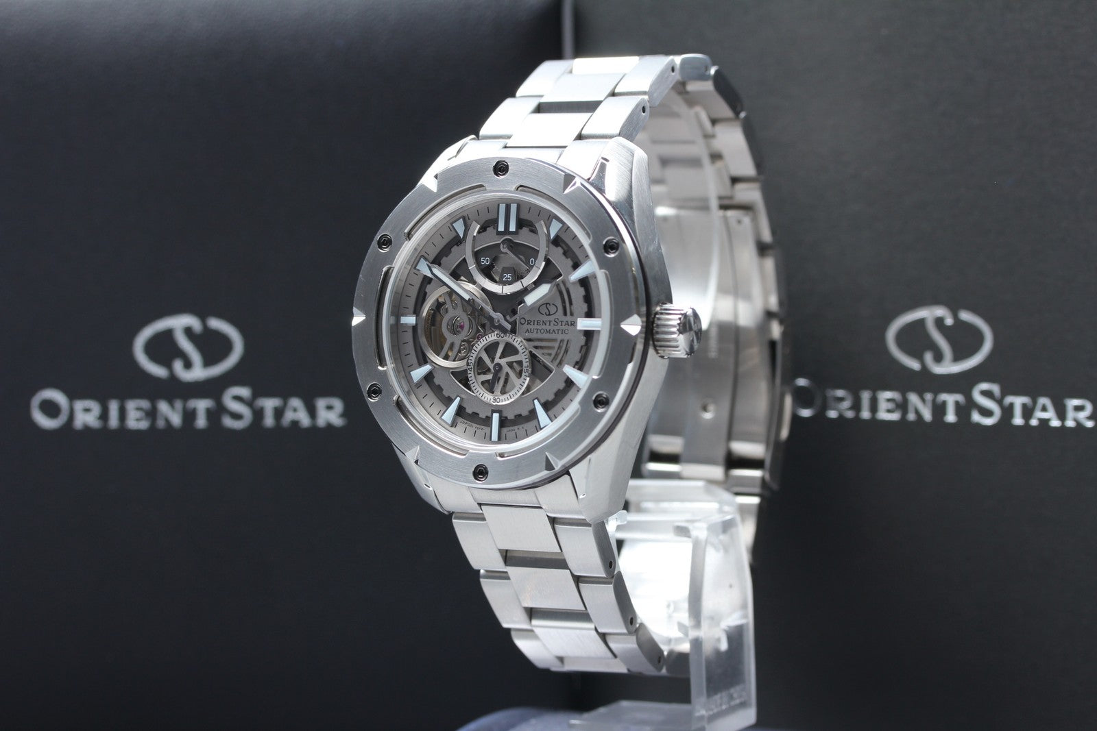 [Near MINT] Orient Star Avant-Garde Skeleton F6F4-UAF0 RK-AV0A02S AT Men's Watch