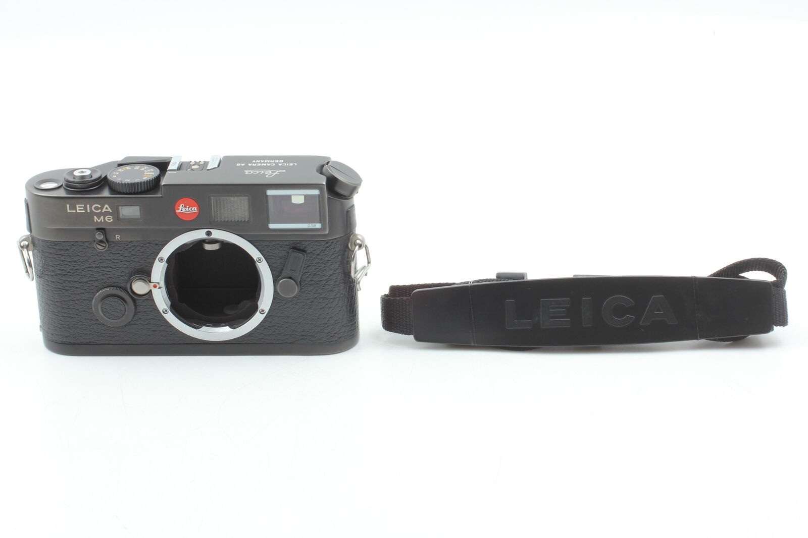 [N MINT w/Case] Leica M6 Black 0.58 TTL Rangefinder 35mm Film Camera From JAPAN