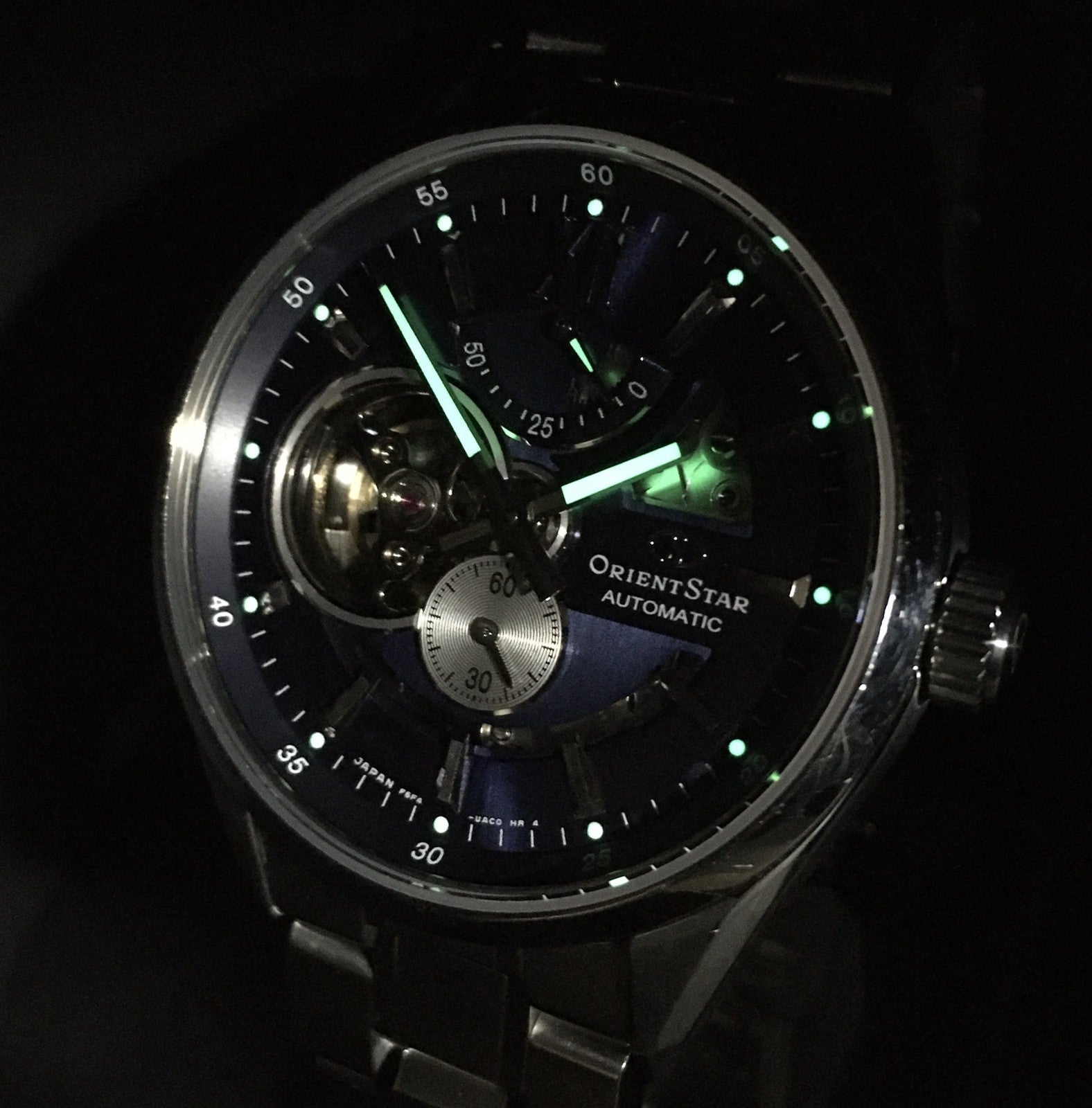 Exc+5*Box ORIENT Star contemporary F6F4-UAB0 Modern Skeleton Automatic Men's JP