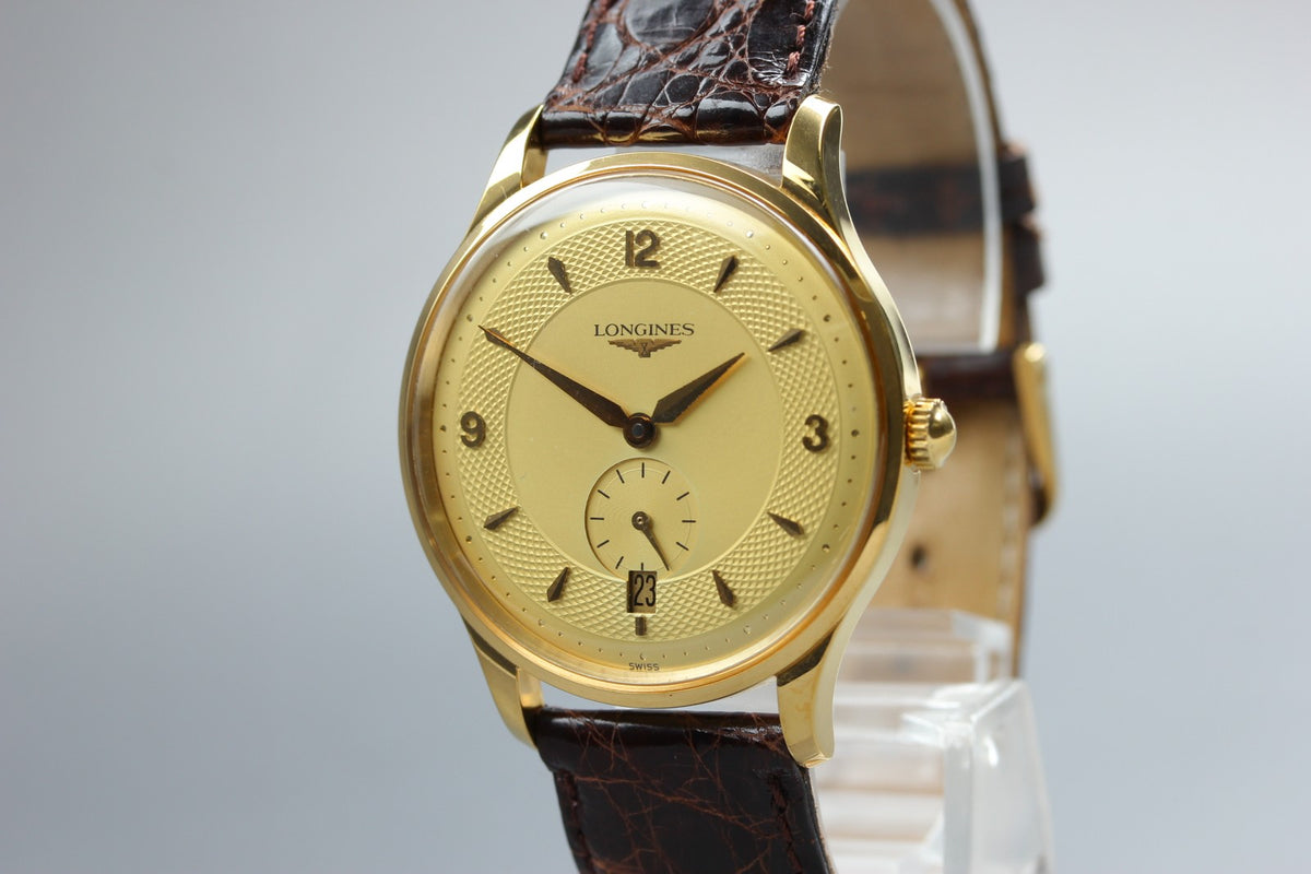 Longines Les Grandes Classiques L4.685.2 35mm Gold Brown Automatic Men's Watch