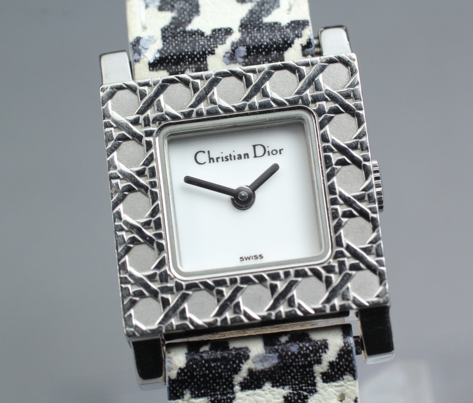 Christian Dior D60-109 La Parisienne Silver 19mm Women's Quartz Watch [w /Box]