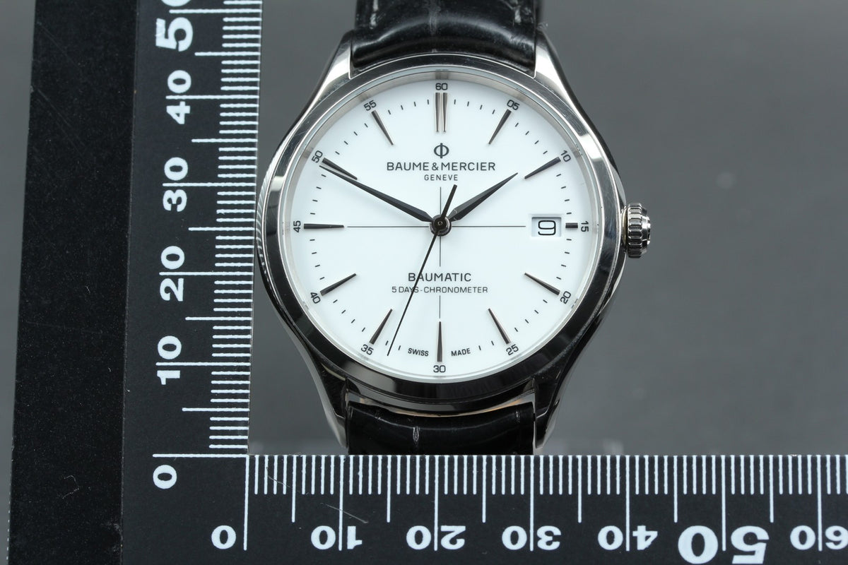 BAUME＆MERCIER Clifton Baumatic COSC 65884 M0A10518 Automatic Men's Watch 39mm JP