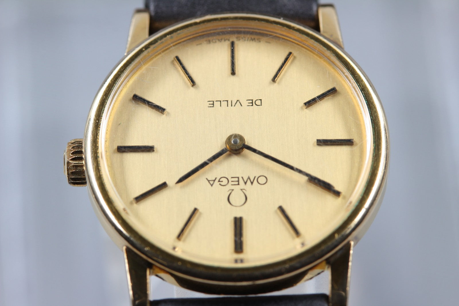 Overhauled[Exc+5] OMEGA De Ville Cal.625 511.0532 24mm Gold Manual Women's Watch