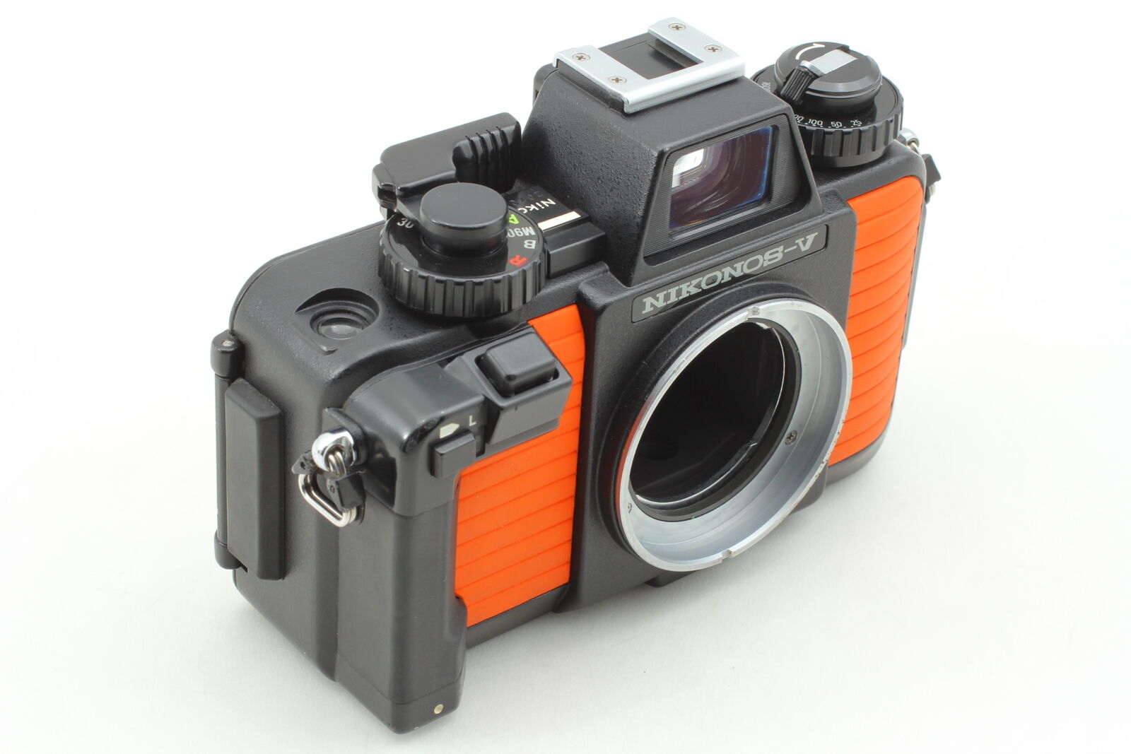 [Near MINT w/Finder] Nikonos V Orange 3 Lnes 20mm f2.8 28mm f3.5 35mm f2.5 JAPAN