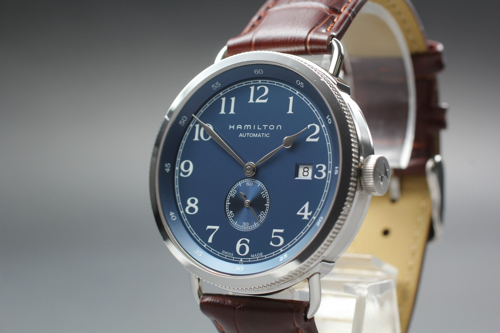 [Near MINT- Box] Hamilton Khaki Navy Pioneer H784550 39mm Automatic Men's Watch