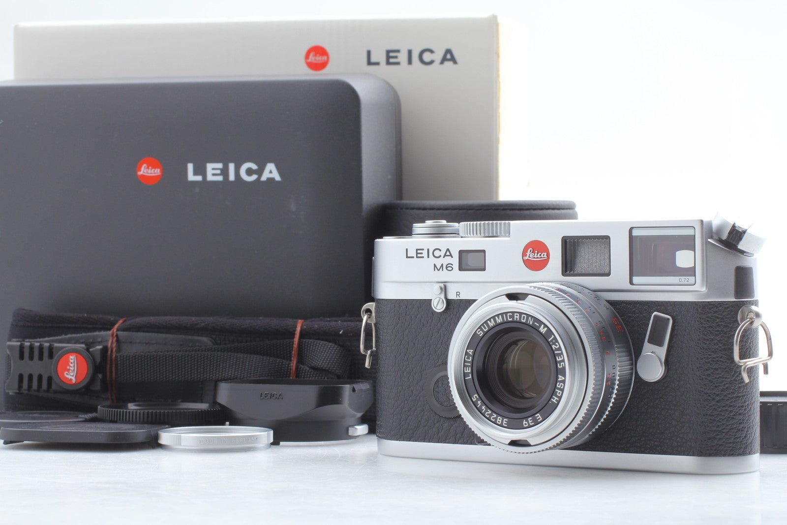 [Top MINT] Leica M6 TTL 0.72 Film Camera + SUMMICRON-M 35mm f/2 ASPH Lens JAPAN