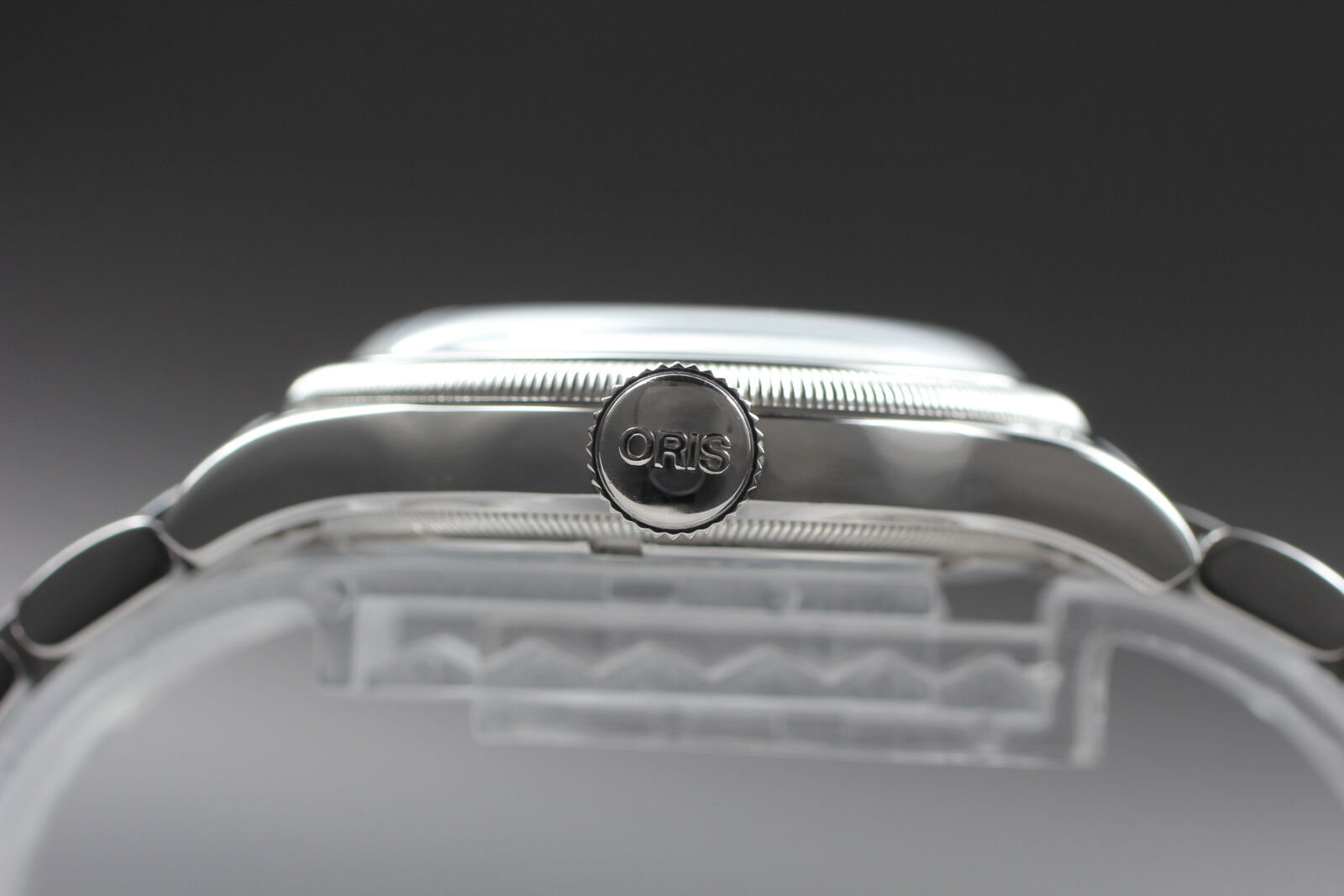 [Exc+5] ORIS Big Crown Pointer Date 7551 Silver Automatic 25J Men's Watch JAPAN