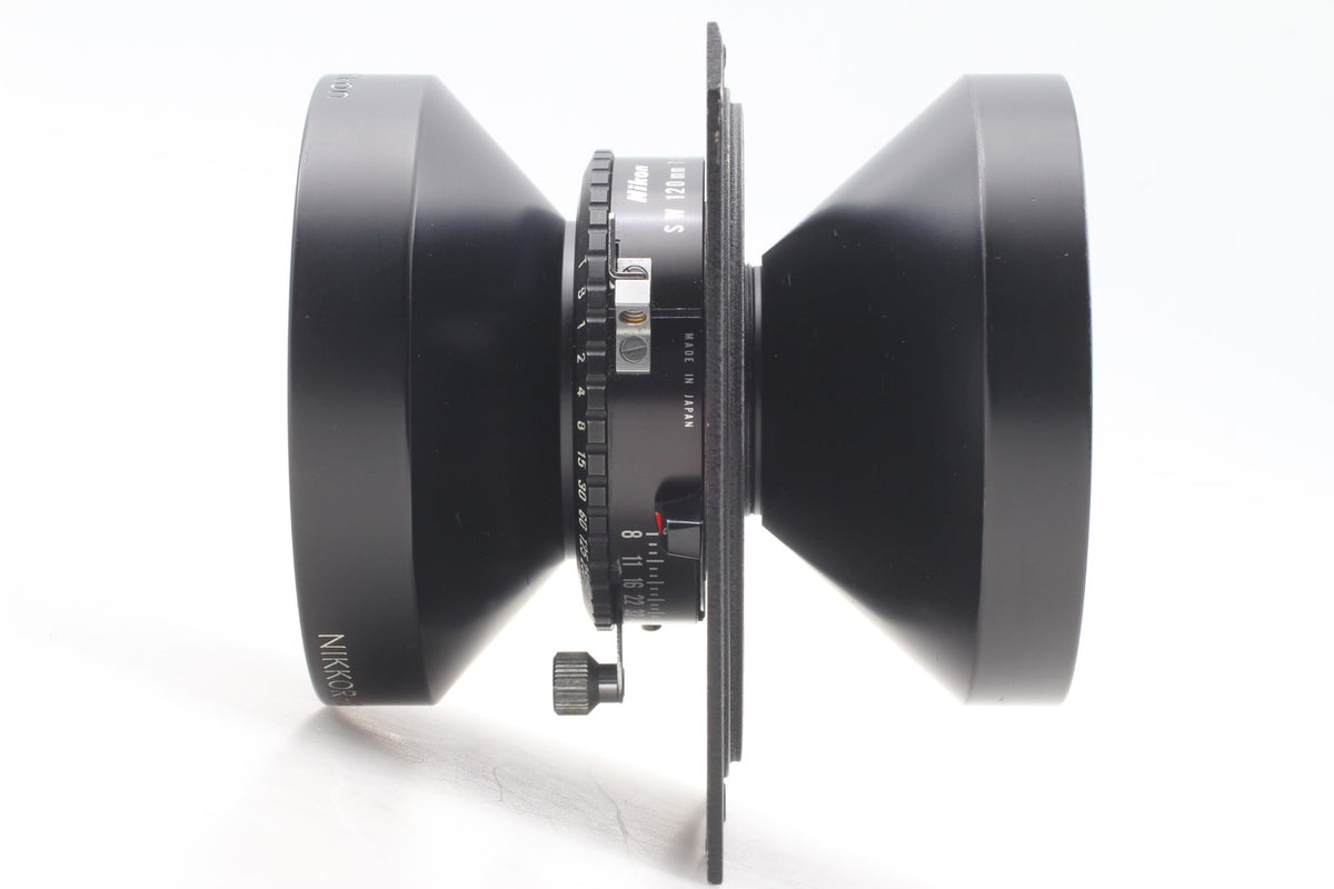 Shutter CLA [MINT] Nikon Nikkor SW 120mm f/8 Copal 0 Large Format Lens JAPAN