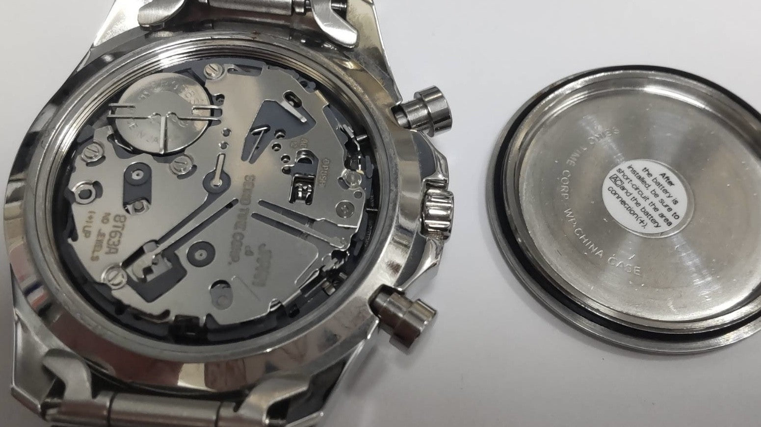 New Batt SEIKO 8T63-02S0 Limited Edition 2000 fast and furious Quartz Men's 40mm