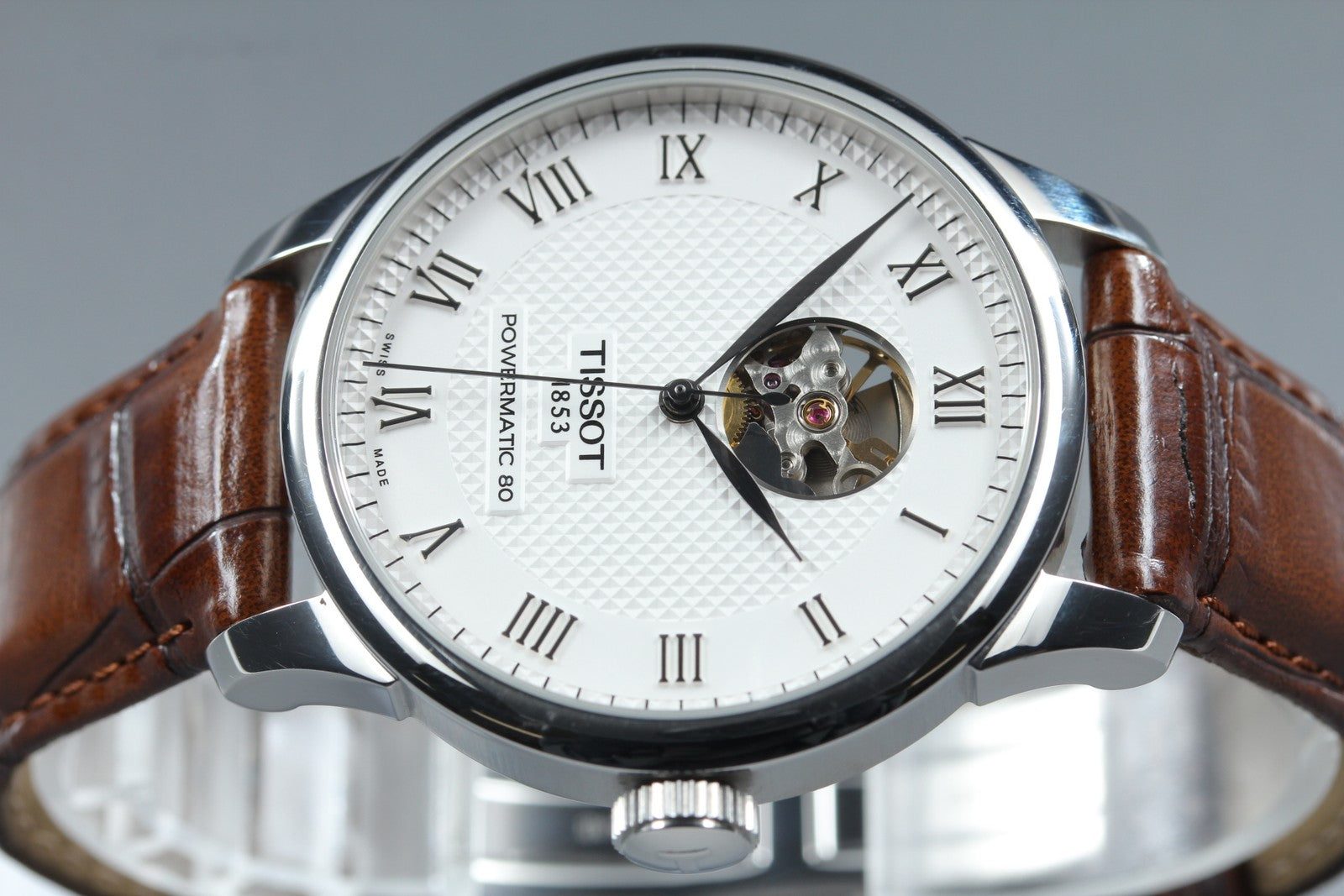 TISSOT Le Locle T006407B White Dial Automatic Men's Watch 39mm JAPAN Box