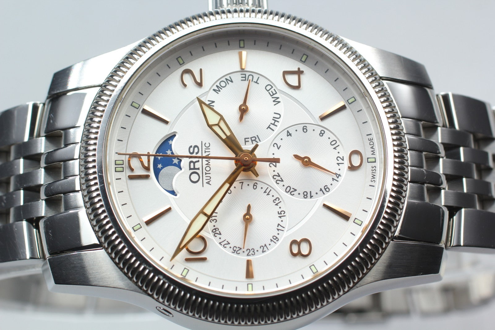 ORIS Big Crown Complication 7627-40 Moon Phase 39mm Automatic Men's Watch [Box]