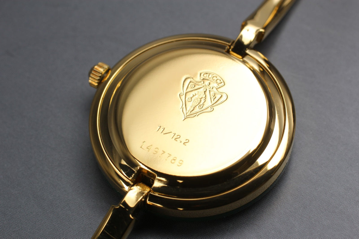 New Batt GUCCI Change Bezel 11/12.2 12Color Quartz Women's Watch 25mm JAPAN Box