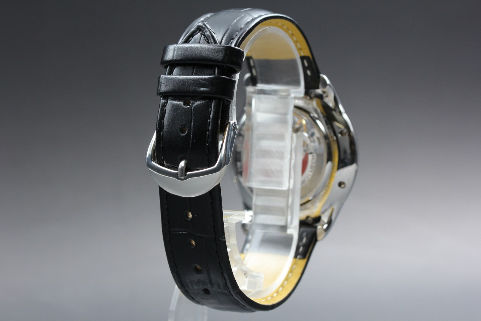 ORIS Artelier Skeleton 7591-01 Date Silver Black 39mm Automatic Men's Watch
