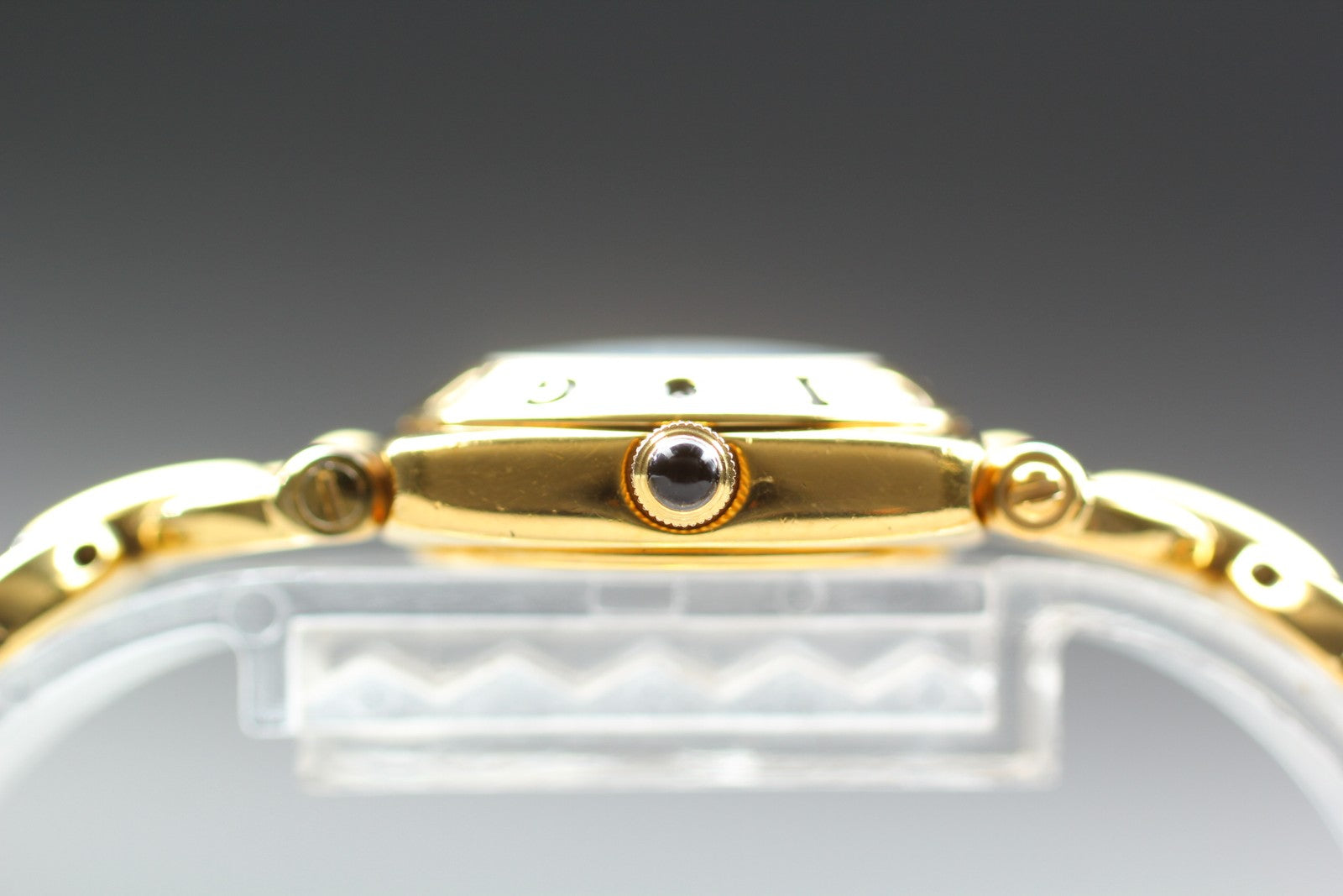 Vintage [Exc+5] GUCCI Horsebit 6400L White Dial Gold 20mm Woman's Quartz Watch