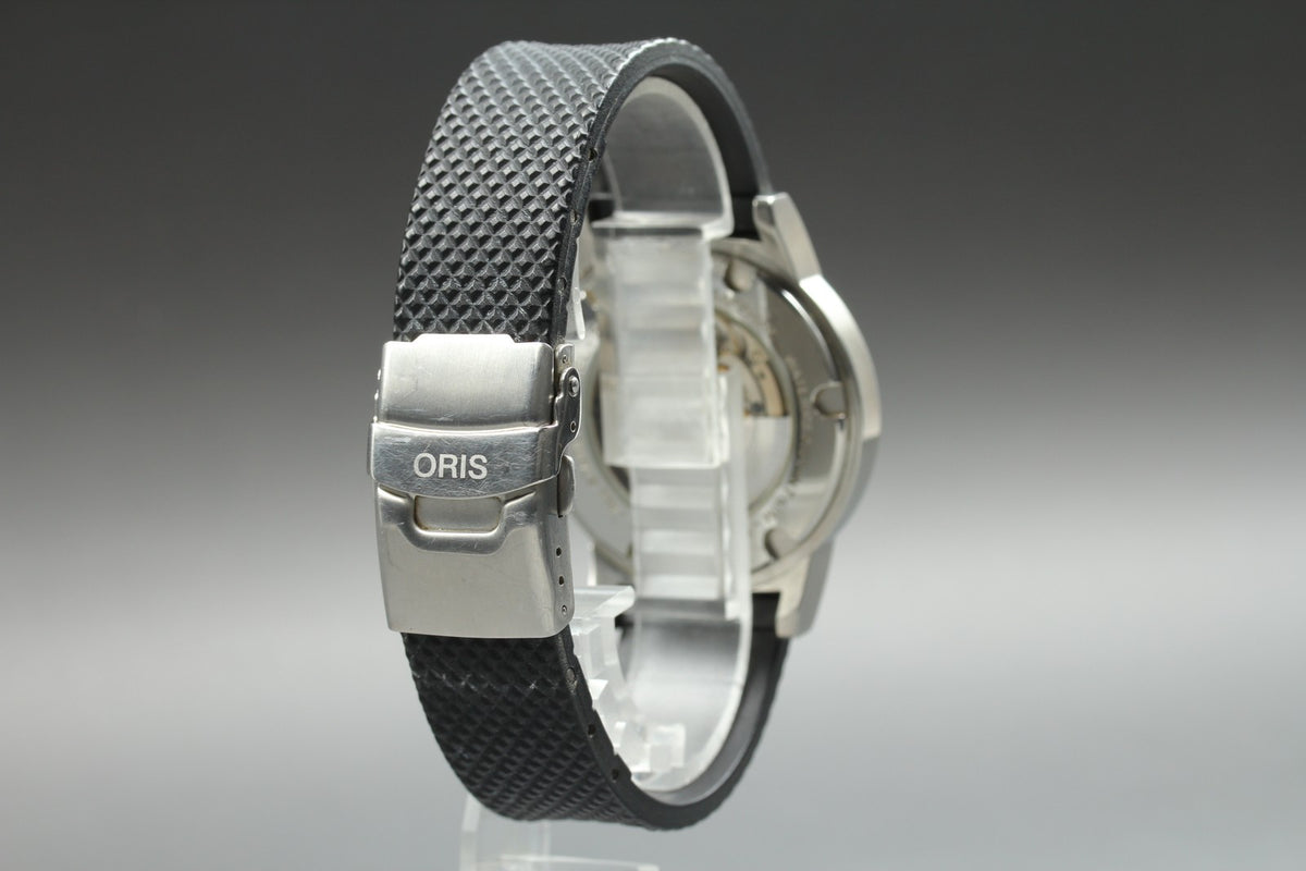 ORIS Big Crown 7500 BC3 Automatic Day/Date Black Dial Men's Watch 39mm JAPAN Box