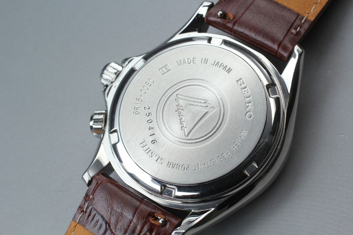 [Exc+5] SEIKO Alpinist 6R15-00E0 SARB017 Green Automatic Men’s Watch JAPAN