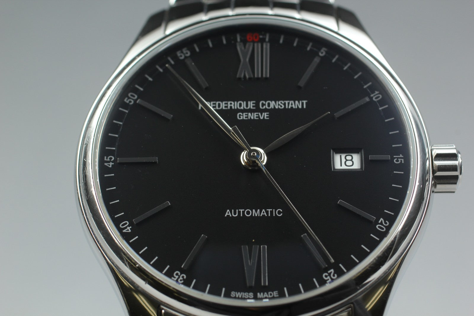 [Exc+5] FREDERIQUE CONSTANT Classic FC-303X5B3/4/5/6 Black AT Men's Watch JAPAN