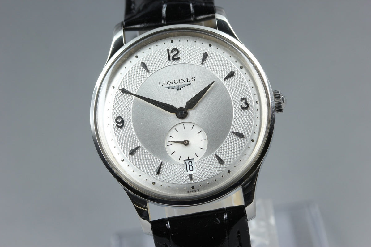 LONGINES Grand Classic L4.685.4 Automatic Silver Dial Men's Watch 35mm JAPAN