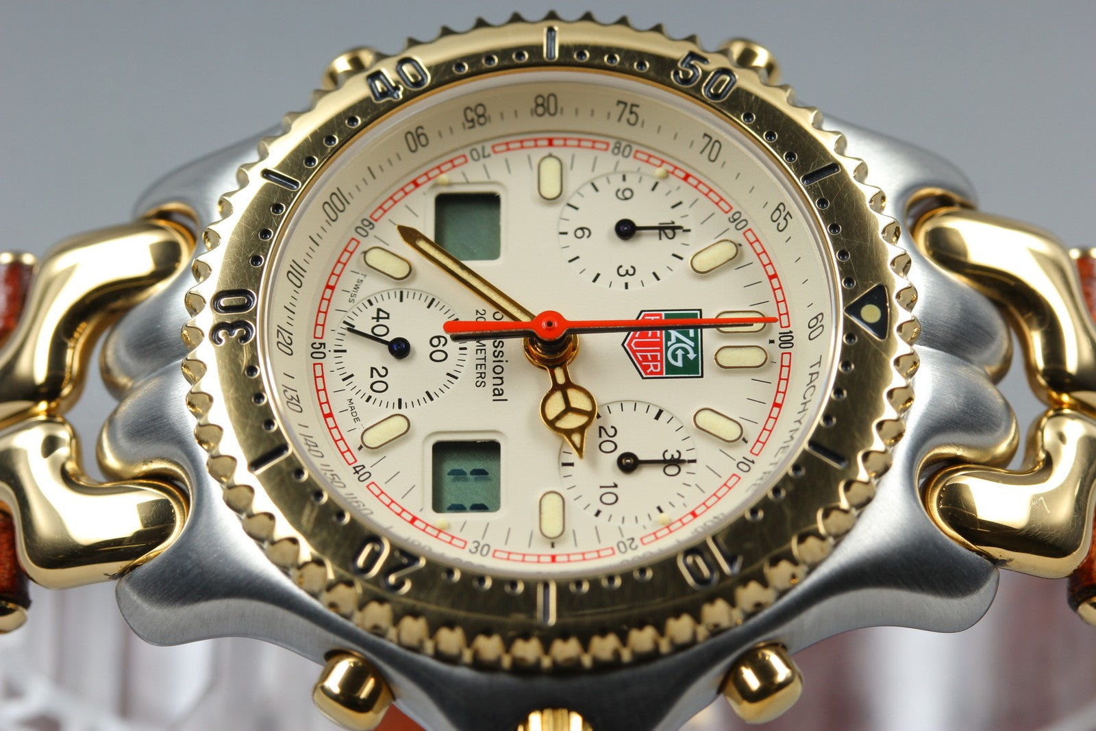 TAG HEUER SENNA SEL S/el CG1123-0 Chronograph Men's Quartz Watch [Box]