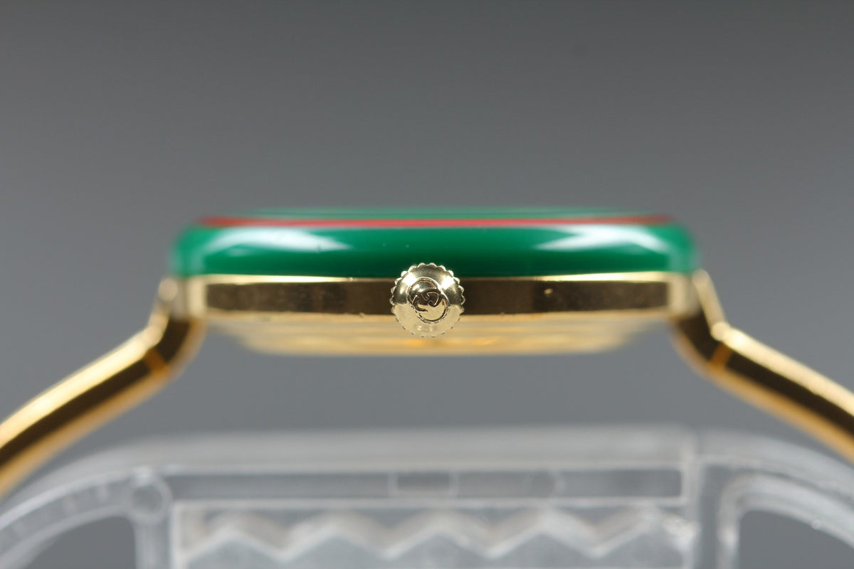 [Overhauled] Gucci Change Bezel 11/12.2 12 Colors Gold Women's Quartz Watch Box