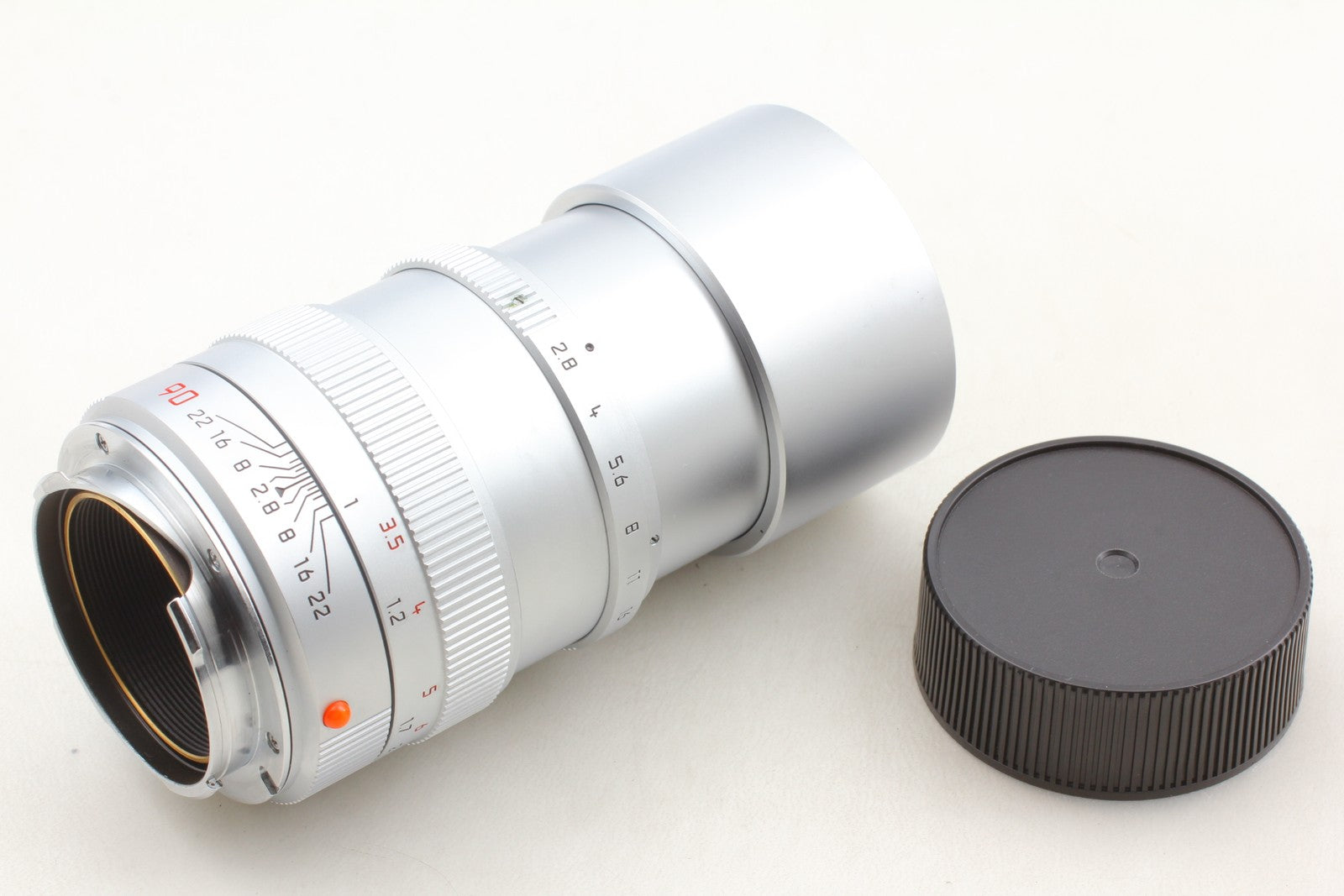 [MINT] Leica Elmarit M 90mm f2.8 E46 Chrome 2nd Lens From JAPAN