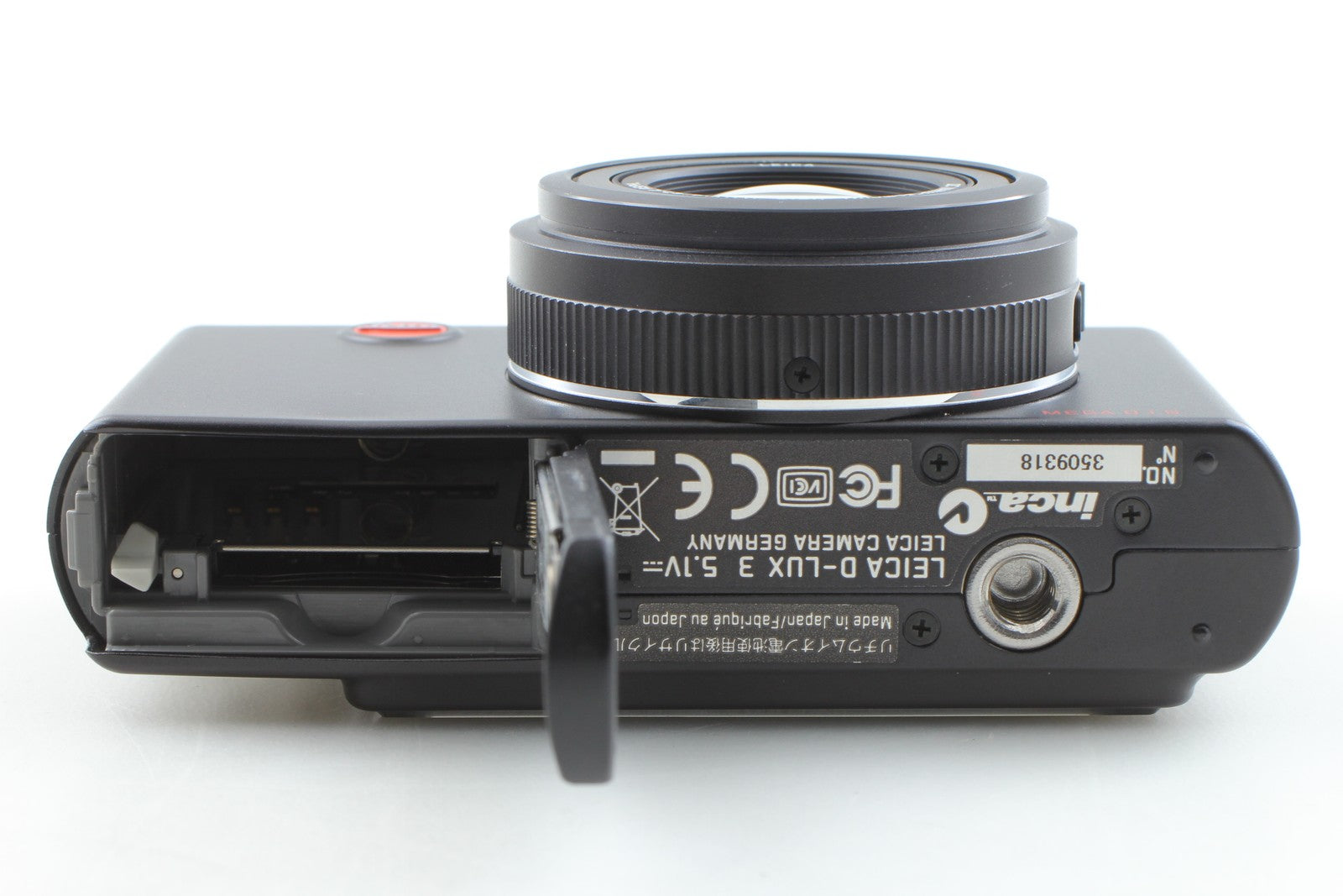[Top MINT in Box] Leica D-LUX 3 10.0 MP Black Digital Compact Camera From JAPAN