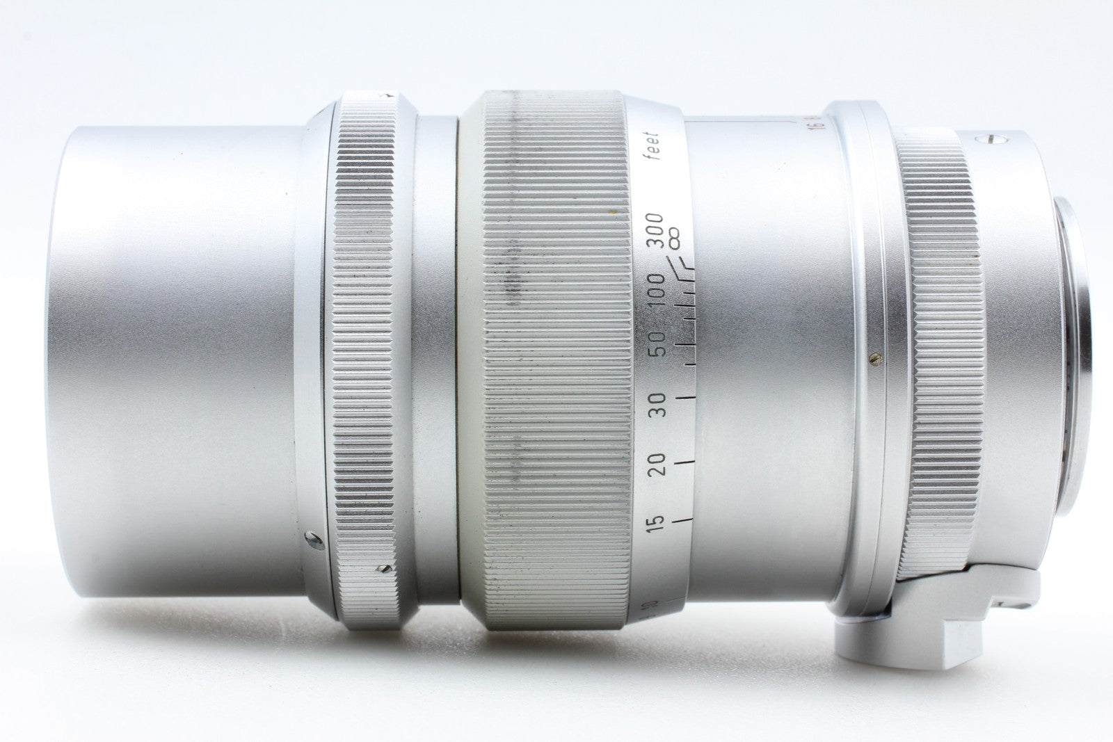 Cla'd [MINT w/ Hood] Leica Summicron 9cm 90mm f2 1st Canada Lens From JAPAN