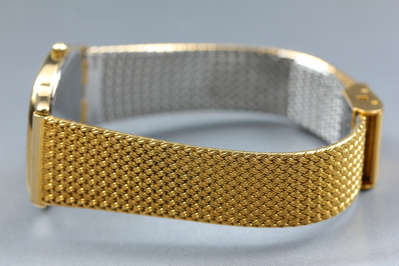 [Exc+5 Box] Omega De Ville 191.0220 Cal.1434 28mm Gold Dial Quartz Men's Watch