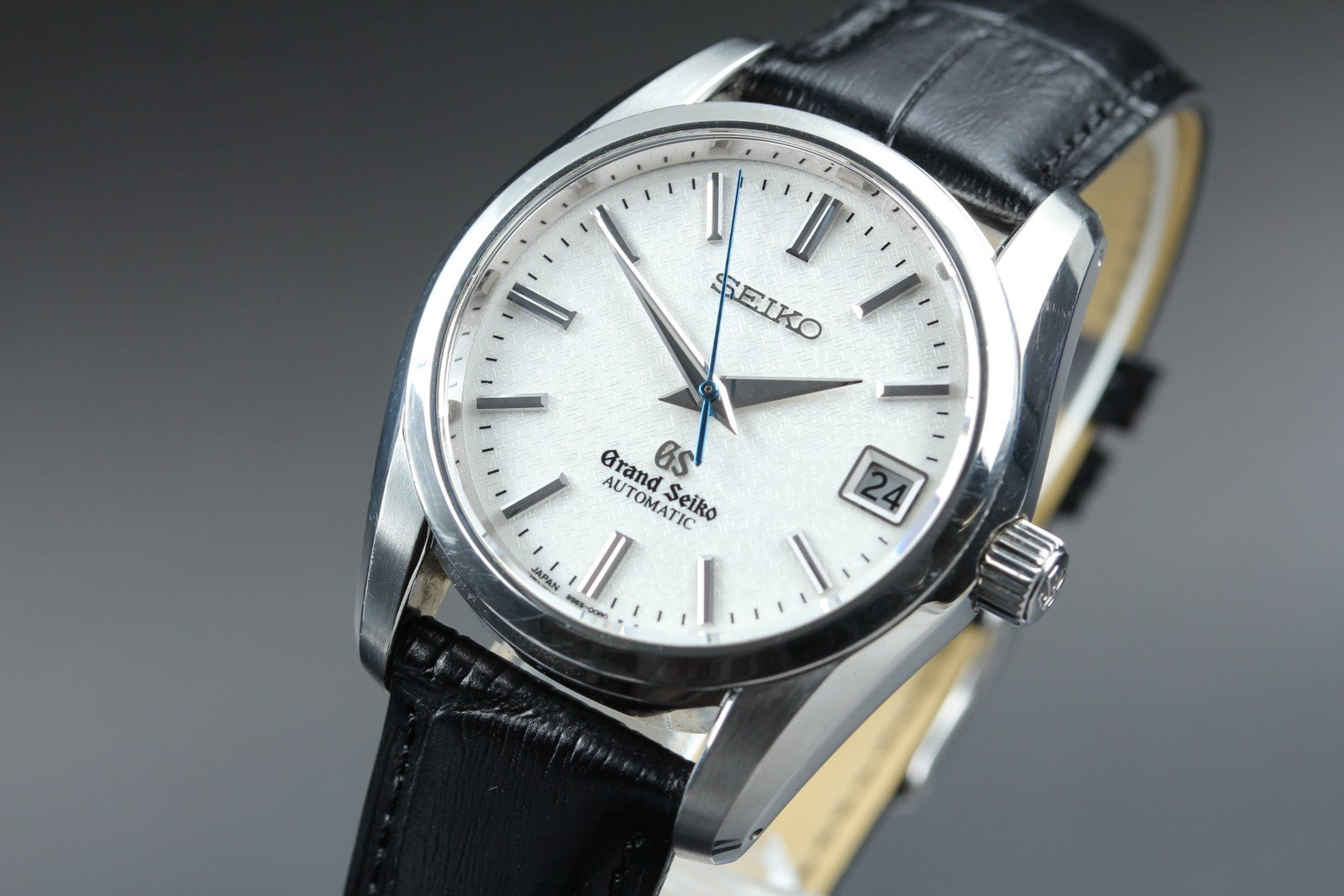 SEIKO Grand Seiko GS 9S65-00B0 SBGR087 Automatic Silver Men's Watch 36mm JAPAN